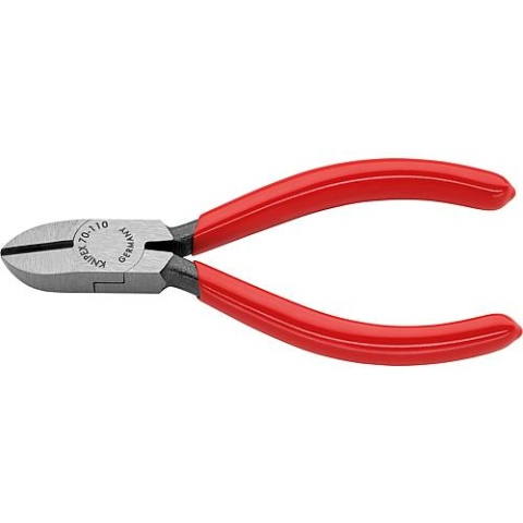 Frese diagonali Knipex plastificate lucide lunghezza 140 mm con bordo smussato 70 01 140 NUOVO