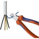 Knipex diagonal cutters polished plastic coated length 110mm with bevelled edge 70 01 110 NEW