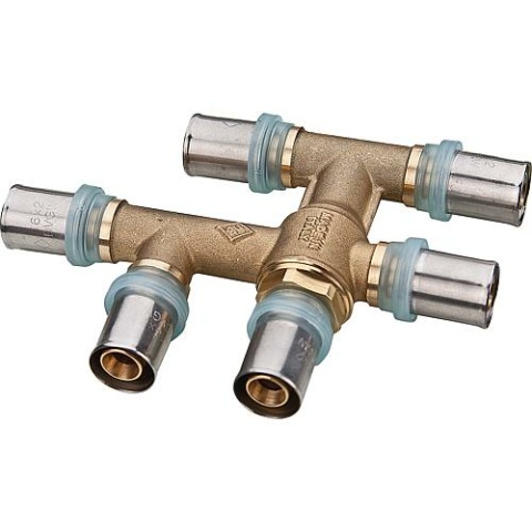 Evenes crossing T-piece 16x16x16 NEW