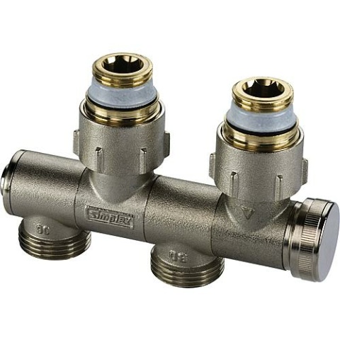 Simplex VarioCon-Hahnblock Typ FE1 mit 1/2´´ Muffengewinde F12003 NEU