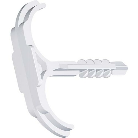 F- tronic podwójny klips szary, 20-25mm PU 75 sztuk NOWOŚĆ