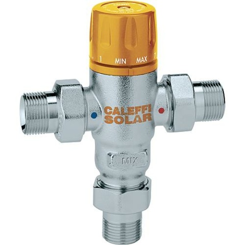 Caleffi Solar Thermomischer 3/4"" einstellbar von 30°-65°C 252150 NEU