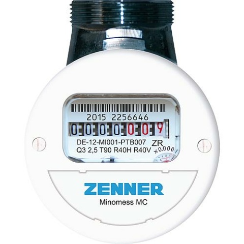 Zenner warmwatermeter type MC NIEUW