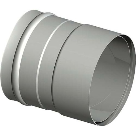 SEM single wall flue system wall lining transition 160 mm flue pipe (2.0 mm) to 180 mm chimney flue NEW