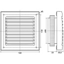 Griglia esterna Maico SG 120 590951 NUOVO