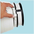 S&P TD Silent Halbradial- Rohrventilator, schallgedämmt Typ TD-1000/200 Silent 5211305300 NEU