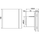 S&P S+P Kleinraumventilator SILENT - 100 DESIGN CRZ 5210603200 NEU