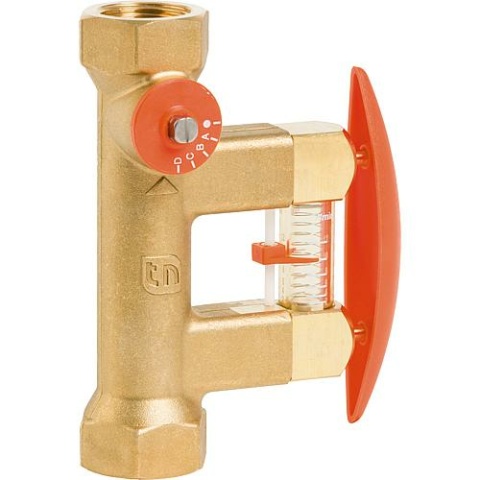 Taconova balancing valve Tacosetter Bypass 100, DN 20 (3/4"") IG 8-30 l/min, Kvs: 5.0 2232362000 NEW