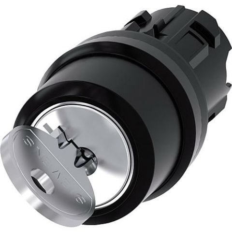 Siemens Schlüsselschalter RONIS 22mm, rund 3SU1000-4BF11-0AA0 3SU10004BF110AA0 NEU