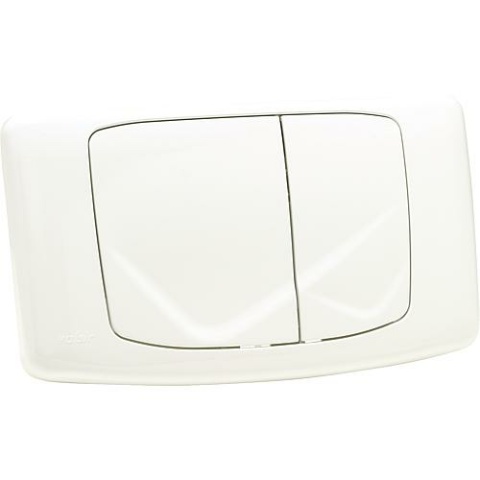 Valsir Betätigungsplatte Angel 2-Mengentechnik weiß NEU