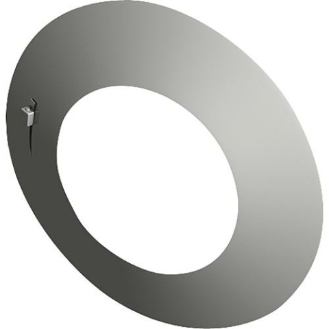 SEM double-walled flue system wall rose - DN 113/174 hinged, edge width = 75 mm NEW