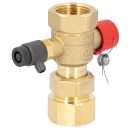 Caleffi cap valve 3/4"" x 3/4"" 558050 NEW