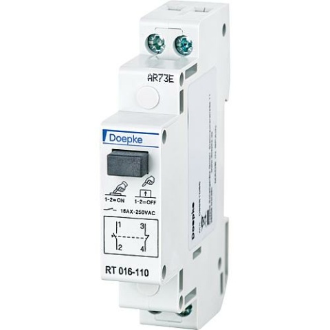 Doepke push-button RT 016-110 1-pole, 16A NEW