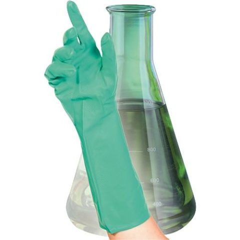 Man chemical / protective glove nitrile XL / PU 12 pairs 2660 NEW