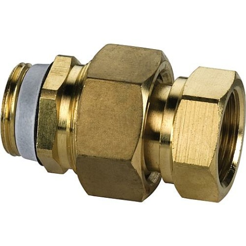 Flamco Absperrverschraubung 3/4"" für Ausdehnungsgefäße F10385 NEU