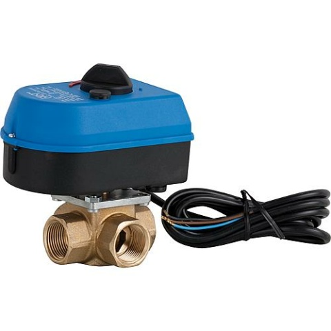 Primo miscelatore a 3 vie Euromix MV 120/540, DN15(1/2"")IG, con attuatore 230V, a 3 punti NUOVO