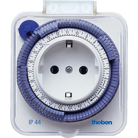 Theben Theben Timer 26 IP 44 wit 24 uur/spatwaterdicht 026 0 855 NIEUW