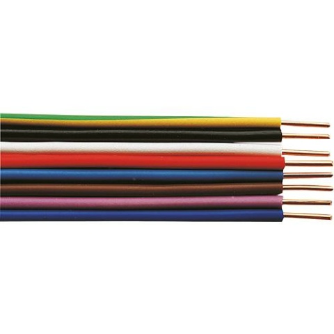 XBK cable Insulated power cable H07V-U solid, 1 x 1.5 violet - roll á 100m 20001010 NEW