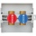Teco inbouwdoos Duplex K4 DN15 (1/2"") NIEUW