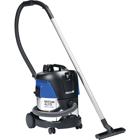 Nilfisk wet and dry vacuum cleaner Nilfisk-Alto Aero 21-01 PC Inox with 20 l stainless steel tank 107406602 NEW
