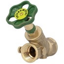Schlösser angle seat valve DIN-DVGW with backflow preventer DN25(1""), with drain 16302500001 NEW