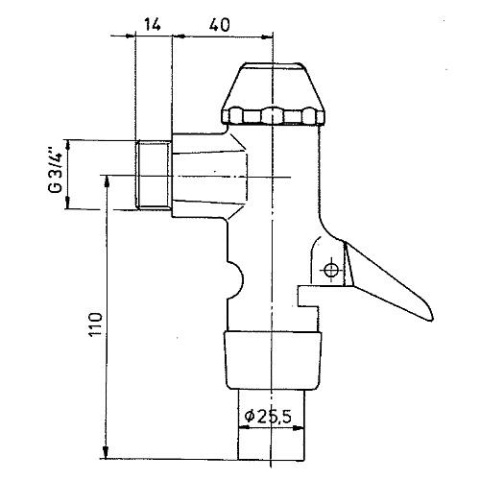 Benkiser hendelset compleet voor model 828/845 830500 NIEUW