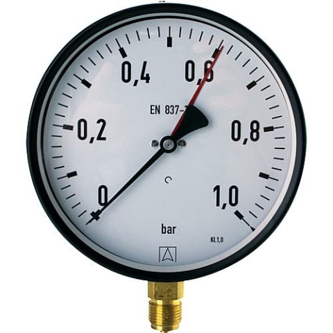 Afriso manometer 0-10 bar 160mmÝ G1/2 85265201 NIEUW