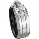 Haas Oha-Rabbit conector DN200 acero inoxidable NUEVO