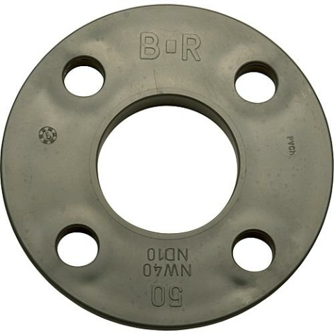 Bänninger PVC-U - Klebefitting Flansch aus PP, 50 mm, PN10, mit Stahleinlage 620.74.00.50 NEU