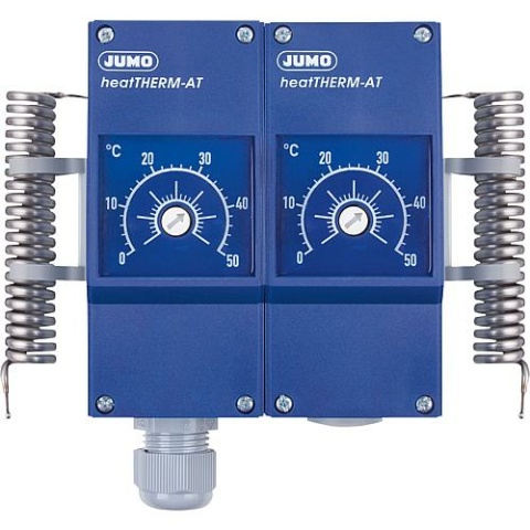 Jumo double thermostat heatTHERM type 603070/0202 TW 0...50°C 60003213 NEW