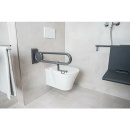 Normbau Stützklappgriff Cavere Vario, 900mm Anthrazit-Metallic 7447040095 NEU