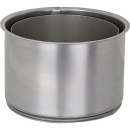 Möck wandvoering dubbel DN 160, blank staal, 2,0 mm...