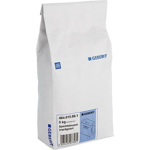 Geberit levelling compound 5kg, impregnated 464.015.00.1 NEW