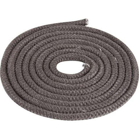 Dichtschnur Oranier d=10mm, geflochten, dunkelgrau, VPE =...