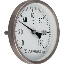 Afriso Edelstahlthermometer, 0 - 120°C,...
