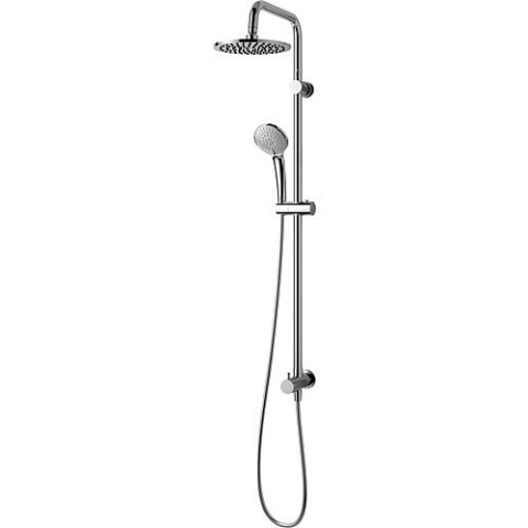 Sistema de ducha Ideal Standard Teleducha Idealrain estándar + ducha mural Ø 200 mm cromo para combinación con grifería empotrada A5689AA NUEVO