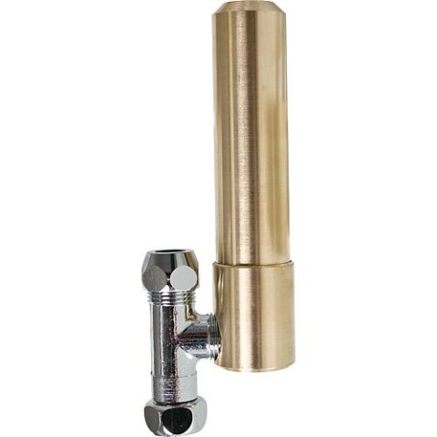 Amortiguador de presión A.L.W. Mes.raw con pieza en T de fijación 3/8""x10mm en la válvula angular NUEVO