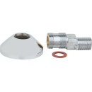 Hansa Raccord en S verrouillable, chromé 59902034...