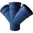 Valsir Dérivation double TRIPLUS DN 100x100x100...