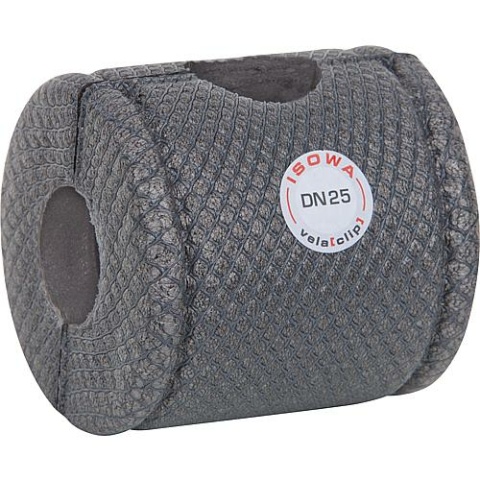 Isowa ball valve insulation vela (clip) foamed polyethylene grey DN 20 NEW