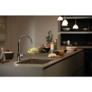 Miscelatore per lavello Evenes Salsa Compact bocca girevole 212 mm cromato NUOVO