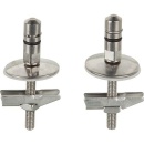 Hamberger Sanitary WC-Scharnier Haro C0102G Edelstahl,...