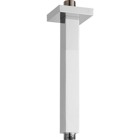 Evenes ceiling connection pipe MS DN15 (1/2"") L=100 mm chrome-plated brass angular NEW