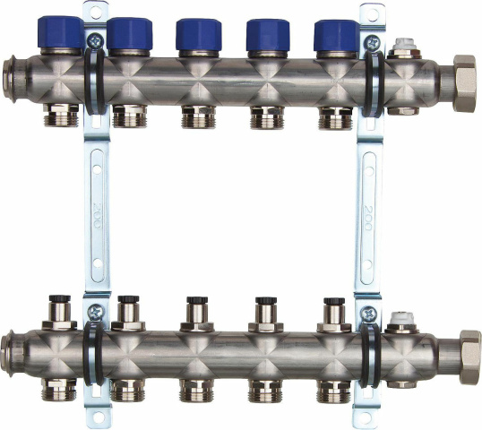 Strawa Strawa collettore di riscaldamento tipo e-class 5304 4HK dado per raccordo 1"" 51-005304 NUOVO