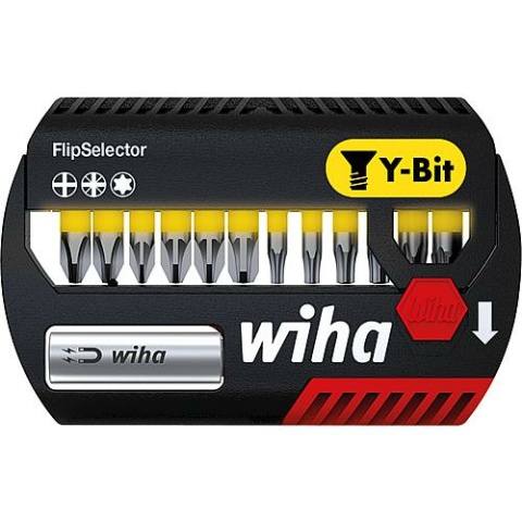Wiha Bitset WIHA® Y - Bit 13 - teilig Philips, Pozidriv und TORX® NEU