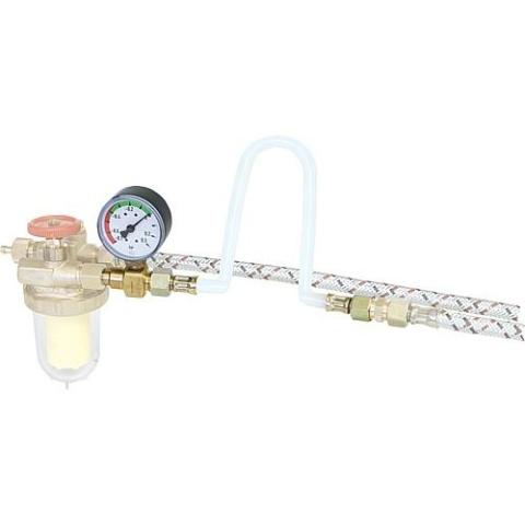 GOK vacuum test hose 90 cm 3/8""i x 3/8""a (cone) 12 521 01 NEW