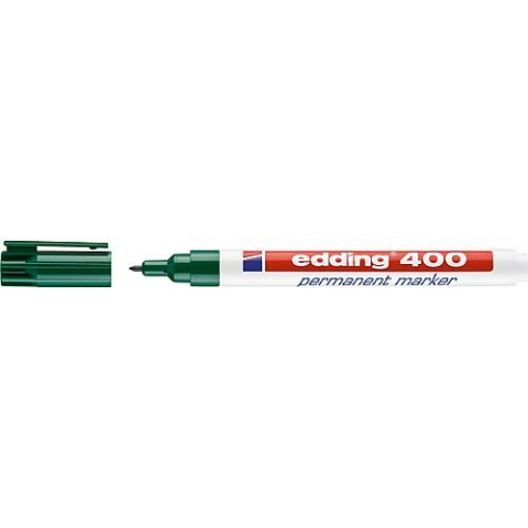 Edding Permanentmarker 400 grün Strichbreite 1 mm Rundspitze 4-400004 NEU