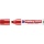 Marcatore permanente Edding 800 rosso Larghezza linea 4 - 12 mm Punta a cuneo 4-800002 NUOVO