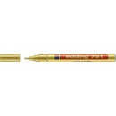 Edding Lackmarker 751 gold Strichbreite 1 - 2 mm...