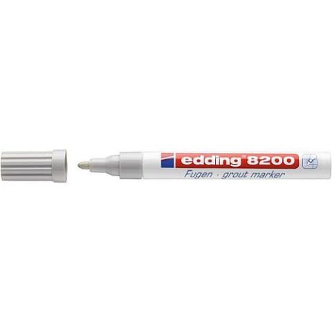 Edding Marqueur pour joints 8200 blanc Largeur de trait env. 2 - 4 mm Pointe ogive 4-8200-1-4049 NOUVEAU